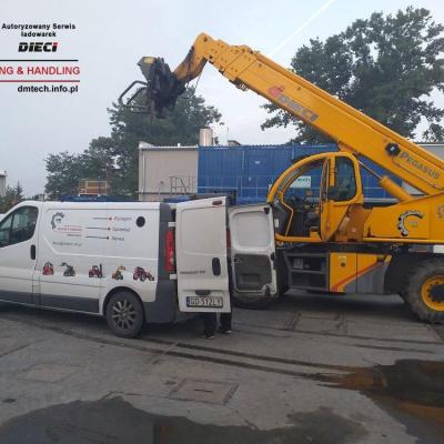 Serwis ładowarek teleskopowych, wózków widłowych i wiertnic