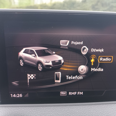 Audi Q2 z 2018 roku 1,4 benzyna,  150 ko