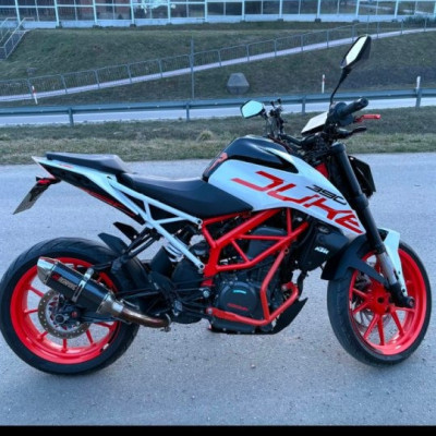 KTM 390 Duke przygotowany na sezon