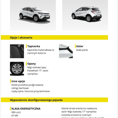 Renault Captur Evolution 1.0 TCe 90 KM