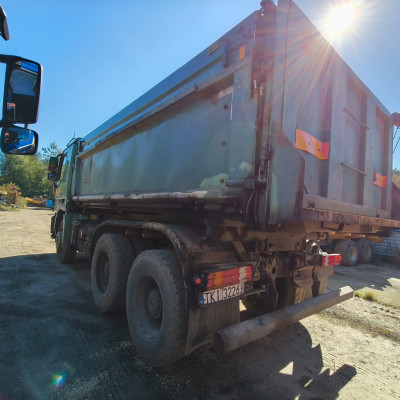 Mercedes Actros wywrotka + przyczepa