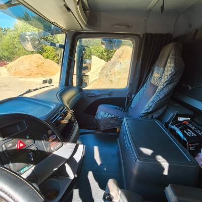 Mercedes Actros wywrotka + przyczepa