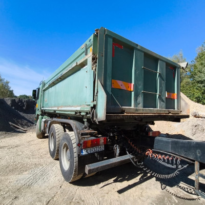 Mercedes Actros wywrotka + przyczepa