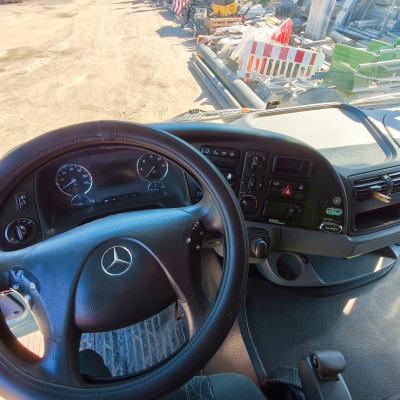 Mercedes Actros wywrotka + przyczepa